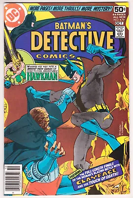 Buy Detective Comics #479 Very Fine-Near Mint 9.0 Clayface Marshall Rogers Art 1978 • 31.62£