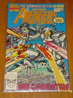 Buy West Coast Avengers Annual #5 Marvel Comic Giant Size July 1990 • 3.99£