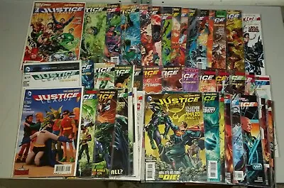 Buy Justice League #1-50 Superman Flash Robin Batman Aquaman Dc Comics 2011 Set (50) • 129.99£