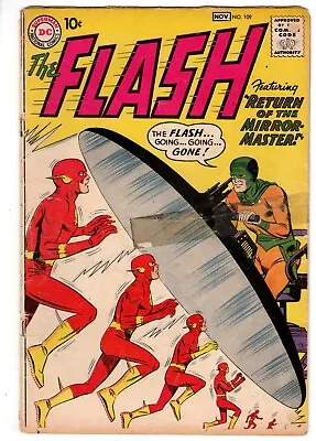 Buy Flash #109 (1959) - Grade 2.0 - 2nd Appearance Of Mirror Master - Infantino! • 78.94£