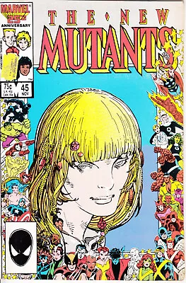 Buy Marvel New Mutants, #45, 1986, Chris Claremont, Jackson Guice • 2.75£