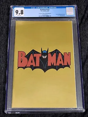 Buy Batman #121 Facsimile Gold Foil CGC 9.8 1st App Of Mr. Freeze • 63.18£