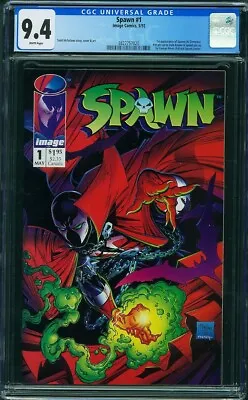 Buy Spawn #1 CGC 9.24 Image Comics 1st App Of Spawn (Al Simmons) May 1992 Mcfarlane • 235£