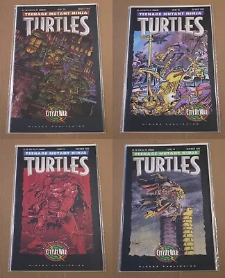 Buy Teenage Mutant Ninja Turtles City At War 50 52 53 54 TMNT Mirage Publishing • 72.77£