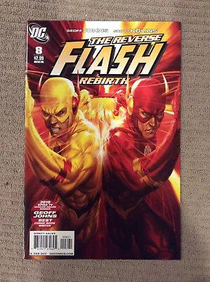 Buy THE FLASH 8 Reverse Flash Rebirth Stanley Artgerm Lau Variant Cover DC Comics • 36.16£