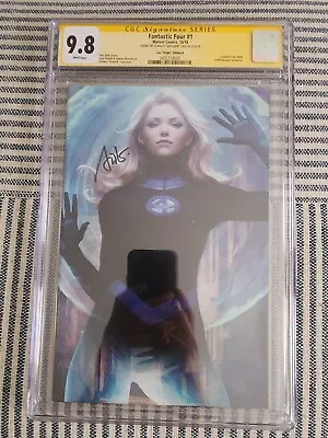Buy Fantastic Four #1 Invisible Woman Variant CGC SS 9.8 Artgerm • 159.33£
