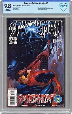 Buy Amazing Spider-Man #432B Romita Jr. Variant CBCS 9.8 1998 21-2EE03AB-011 • 76.69£