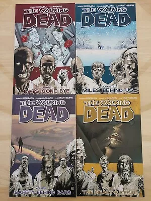 Buy The Walking Dead Graphic Novel Paperback Volumes 1 - 4 Image Comics  • 12£