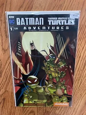 Buy Batman Teenage Mutant Ninja Turtles Adventures 1 - High Grade Comic Book B71-41 • 7.99£