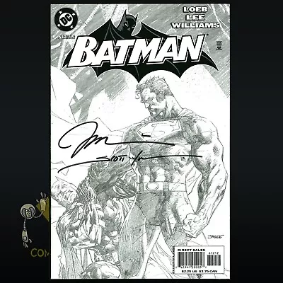 Buy DC Comics BATMAN #612 2nd Printing Variant Signed By Jim Lee & Scott Williams NM • 77.85£