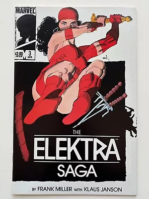 Buy The Elektra Saga #3 (1984) Frank Miller Material From Daredevil 177-181 VF/NM • 4.74£