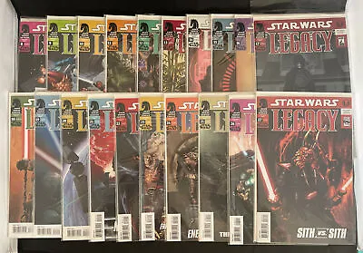 Buy STAR WARS LEGACY Lot Of 20 #8-27 Comic Books RARE FIND! Bagged & Boarded • 315.35£