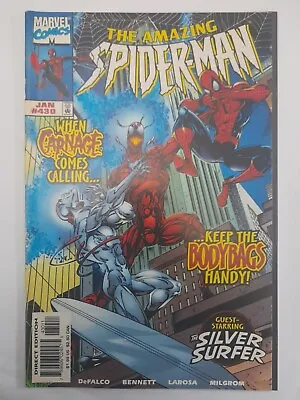 Buy 1998 Amazing Spiderman 430 VF/NM.First App. Of Carnage Cosmic.Marvel Comics • 76.91£