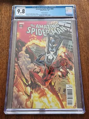 Buy Amazing Spiderman #800 - Marvel 2018 Ramos Variant Edition - CGC 9.8 White Pages • 60£