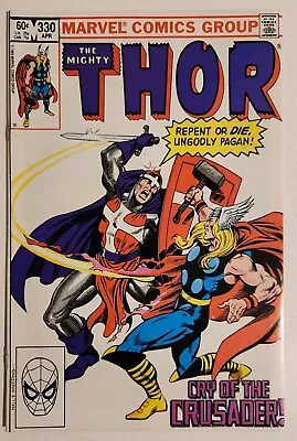 Buy Thor #330 (1983, Marvel) VF- 1st App Of The Crusader • 4.39£