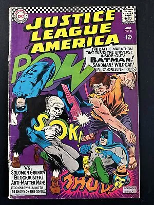 Buy Justice League Of America #46 DC Comics 1st Print Batman Silver Age 1966 Gd *A4 • 10.27£