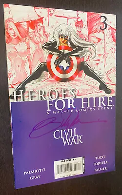 Buy HEROES FOR HIRE #3 (Marvel Comics 2006) -- SIGNED By Billy Tucci -- VF • 5.37£