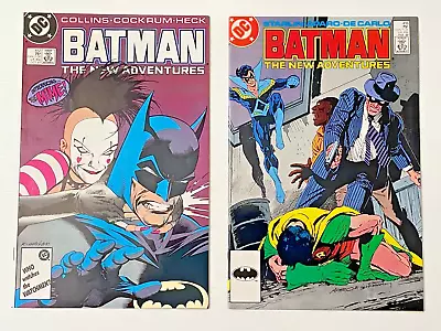 Buy DC Comics BATMAN (VOL 1) 2 BOOK LOT # 412 & 416 THE MIME 1ST APP VF 1987-88 • 12.93£