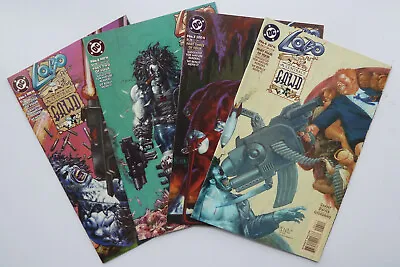 Buy Lobo: A Contract On Gawd #1 To 4 Complete Mini-series DC Comics 1994 VF/NM 9.0 • 15.99£