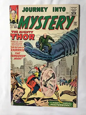 Buy Thor Journey Into Mystery #101 Fine 6.0 Marvel 1964 • 98.55£