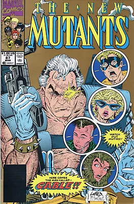 Buy New Mutants 87 (1991): 2nd Print - NM - 1st Cable - Free/Low Shipping - Deadpool • 13.95£