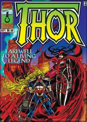 Buy Marvel Comics Thor Comic Book Cover #502 Photo Refrigerator Magnet NEW UNUSED • 4.76£