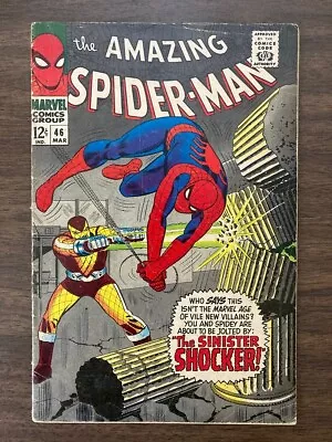 Buy Amazing Spider-Man #46 1967 Marvel 1st App & Origin Shocker 4.0 MID GRADE KEY • 95.01£