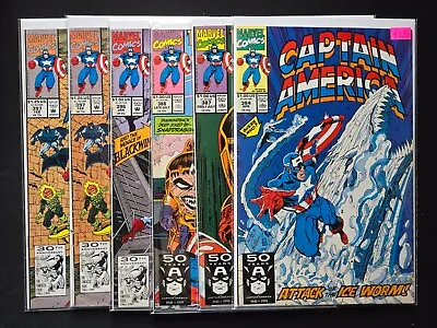 Buy (LOT 6) Captain America #s 384 387 388 396 397 397  Marvel Comics 1991 CopperAge • 4.76£