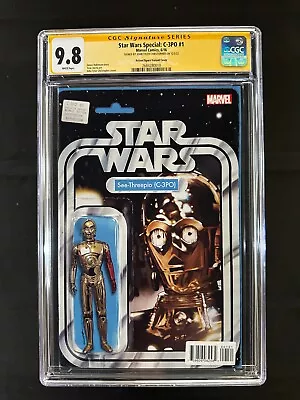 Buy Star Wars Special: C-3PO #1 CGC 9.8 SS (2016) - SS Christopher - Variant Cover • 119.49£