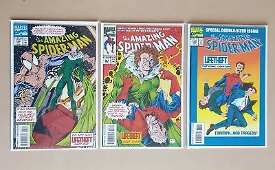 Buy Amazing Spider-Man #386-388  Lifetheft 1-3 The Vulture 1994 High Grade. • 13.50£