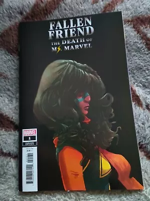 Buy Fallen Friend Death Of Ms Marvel # 1 Nm 2023 Scarce Alphona Variant Cover B ! • 4£
