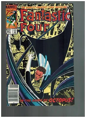 Buy Fantastic Four 267  Doctor Octopus!  Newsstand  VF 1984 Marvel Comic • 3.12£