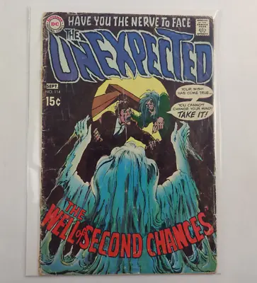 Buy The Unexpected #114, Well Of Second Chances, Neal Adams, Low Grade • 1.89£