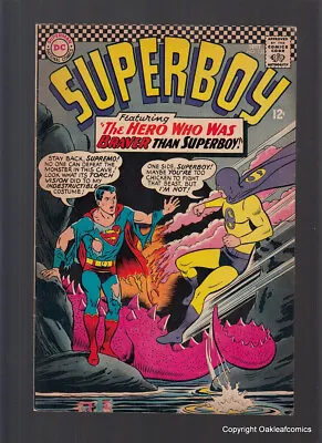Buy Superboy 132 DC Comic 1966 F-VF • 19.99£