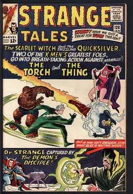 Buy Strange Tales #128 7.5 // Jack Kirby Cover Marvel Comics 1964 • 113.99£