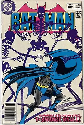 Buy Batman #360 (1983) Key 1st Savage Skull! Early Jason Todd! Newsstand FN-VF • 11.85£