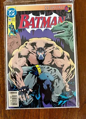 Buy BATMAN #497 Knightfall 11 The Breaking Of Batman Newsstand DC Comics 1993 • 11.89£