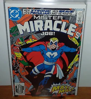 Buy Mister Miracle #9 Len Wein DC Comics 1989 Maxi Man • 2.99£