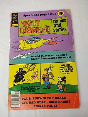 Buy Vtg Walt Disney's Comics And Stories Comic Book Volume 38 No. 3 December 1977 • 1.99£