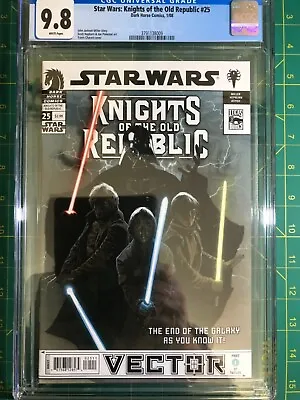 Buy Star Wars Knights Of The Old Republic #25 Cgc 9.8 • 90.66£