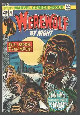 Buy Werewolf By Night #5 1973-Marvel-Gil Kane And Tom Sutton Art-vs The Hangman-VG • 35.25£