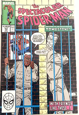 Buy Spectacular Spider-man. # 151.  1st Series. June 1989.  Marvel Comics. Vfn 8.0 • 5.99£
