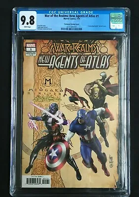 Buy War Of The Realms: New Agents Of Atlas #1 Camuncoli Variant CGC 9.8 3737281010 • 79.20£