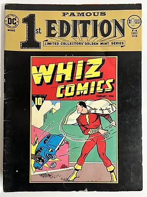 Buy Famous 1st Edition Whiz #1 Dc Comics 1974 F-4 Treasury Size • 21.44£