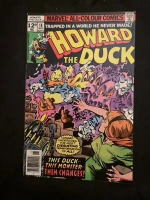 Buy Howard The Duck 18 Gerber /brunner  Collectors Issue Marvel Comics • 5£