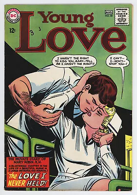 Buy YOUNG LOVE #50 - 7.0 - Rare DC Romance - 1965 - JOHN ROMITA  NURSE Cover & Art • 127.99£