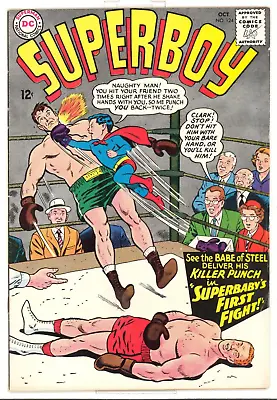 Buy Superboy #124 1965  Silver-Age High Grade F-VF (7.0) Superbaby Story • 31.50£