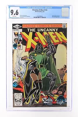 Buy Uncanny X-Men #145 - Marvel Comics 1981 CGC 9.6 Doctor Doom, Arcade + Miss Locke • 85.95£