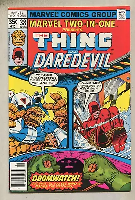 Buy Marvel Two-In-One: The Thing And Daredevil #38 VF  Marvel  D6 • 2.36£