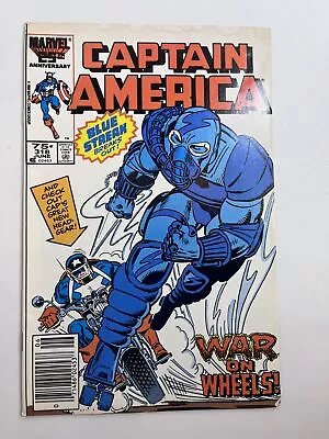 Buy Captain America #318 (1986) Death Of Death Adder, Death Of Blue Streak, Debut... • 3.15£